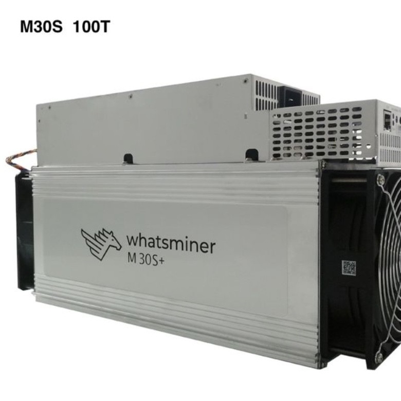 Máquina de mineração 3400W de Whatsminer M30S+ 100T BTC do algoritmo SHA256