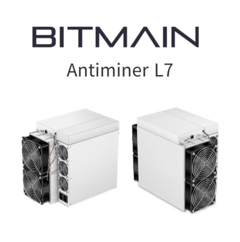 mineiro de 75db Bitmain Asic Antminer L7 9050mh 9.05Gh Litecoin Dogecoin