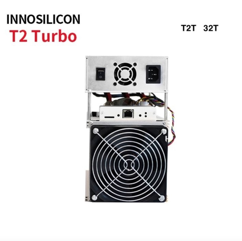 T2 de alumínio Turbo+ 32t de Machine 2200W Innosilicon do mineiro do alojamento BTC